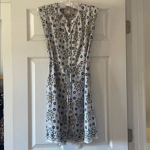 Patterned sundress with pockets